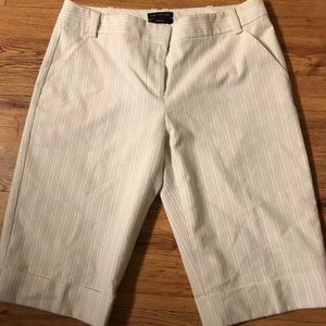 The Limited Striped Dress Shorts, Size 6 Drew Fit
